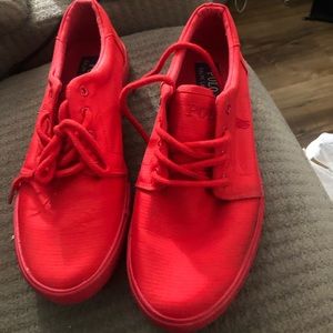 Red polo Ralph Lauren shoes